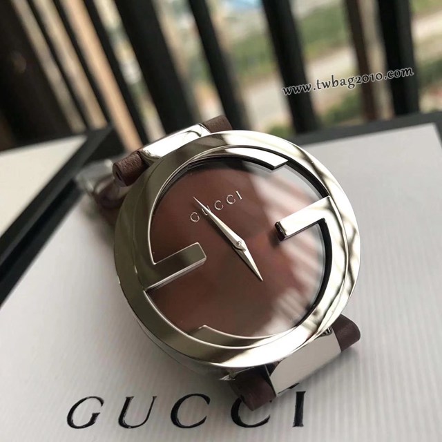 古馳手錶 Gucci原裝瑞士石英機芯雙G表圈Logo女表  gjs1786